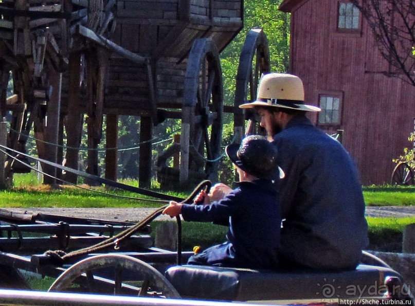 Месопотамия — небольшой городок, при том центр страны амишей