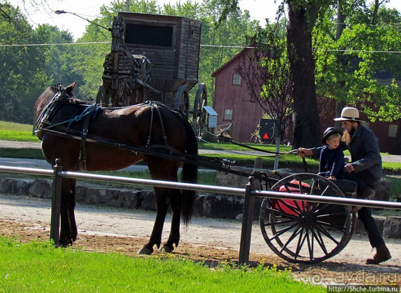 Месопотамия — небольшой городок, при том центр страны амишей