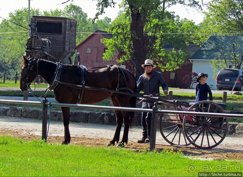 Месопотамия — небольшой городок, при том центр страны амишей