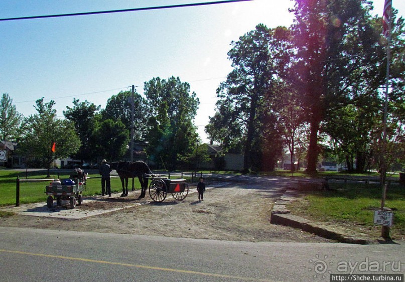 Месопотамия — небольшой городок, при том центр страны амишей