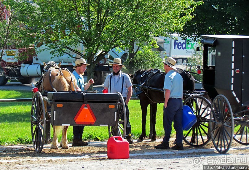 Месопотамия — небольшой городок, при том центр страны амишей