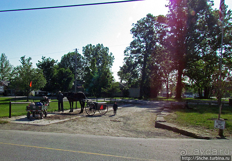 Месопотамия — небольшой городок, при том центр страны амишей