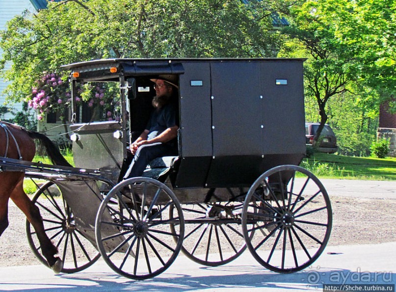 Месопотамия — небольшой городок, при том центр страны амишей