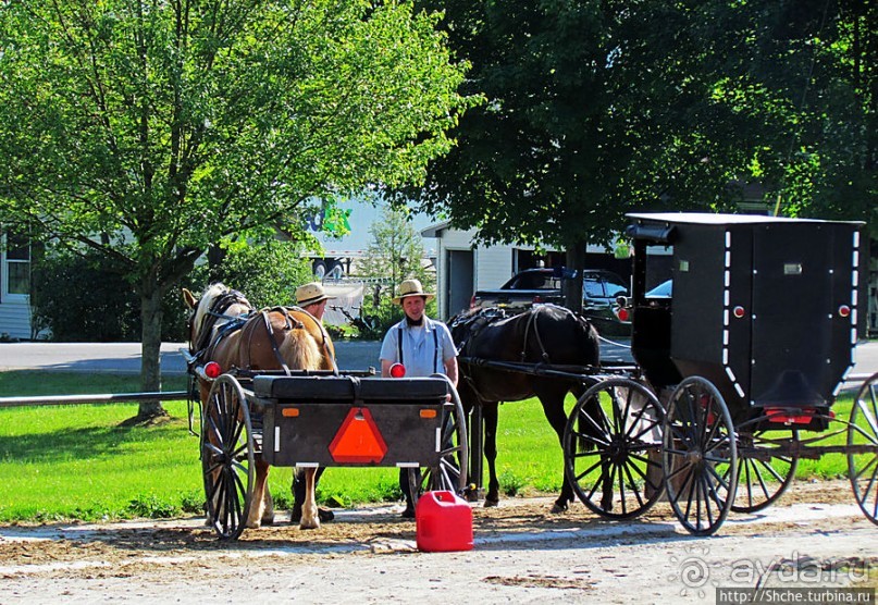 Месопотамия — небольшой городок, при том центр страны амишей
