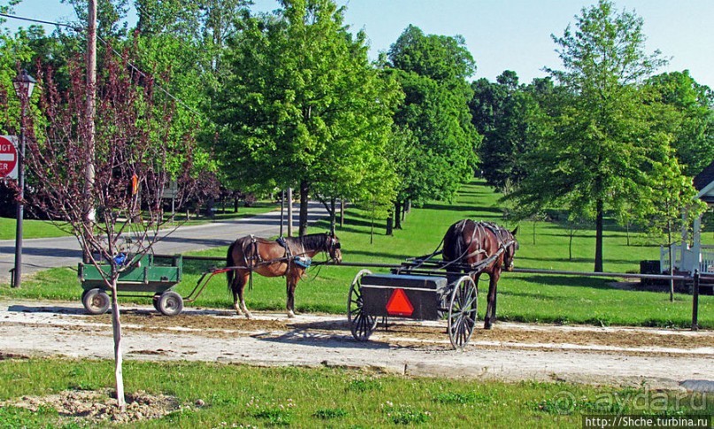 Месопотамия — небольшой городок, при том центр страны амишей