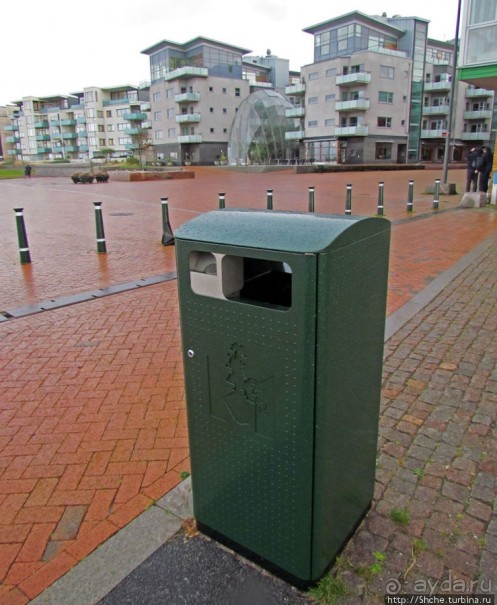 Sundspromenaden - променад-набережная Мальме в октябре