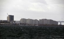 Sundspromenaden - променад-набережная Мальме в октябре