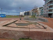 Sundspromenaden - променад-набережная Мальме в октябре