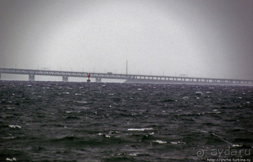 Sundspromenaden - променад-набережная Мальме в октябре