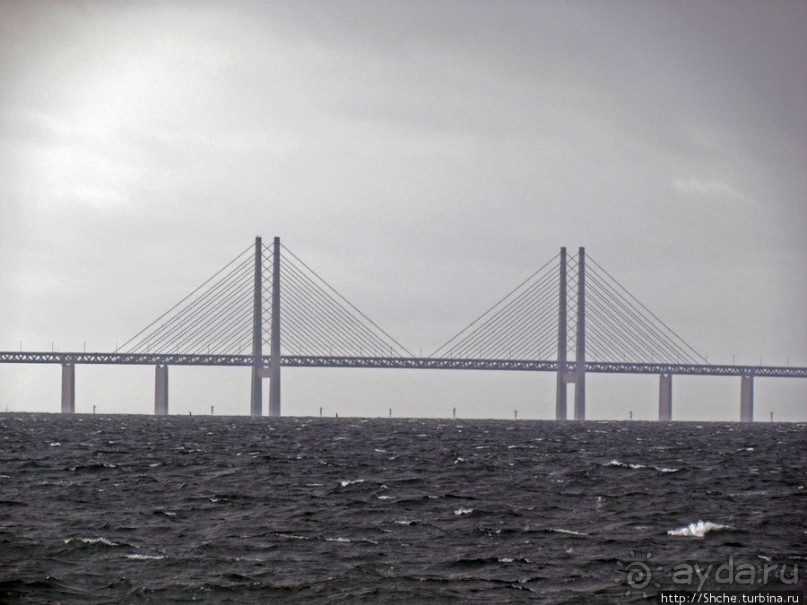 Sundspromenaden - променад-набережная Мальме в октябре