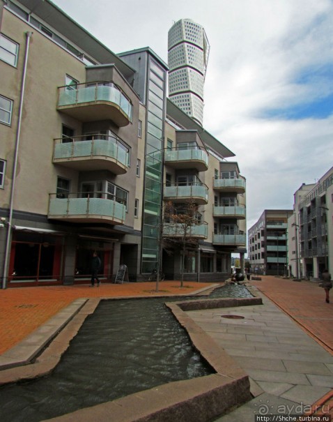 Sundspromenaden - променад-набережная Мальме в октябре