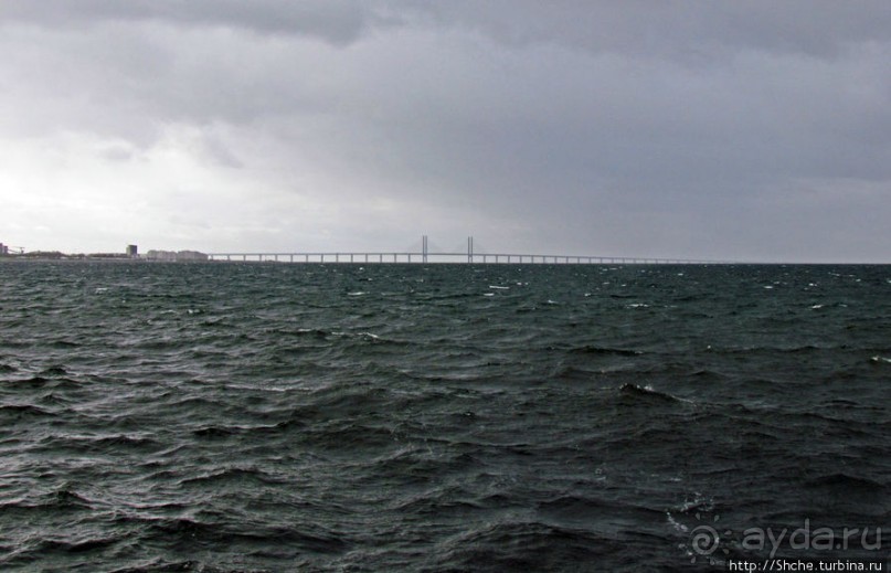 Sundspromenaden - променад-набережная Мальме в октябре