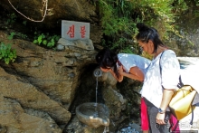 "Эхо Кореи" — 75-метровый водопад Ullim Fall