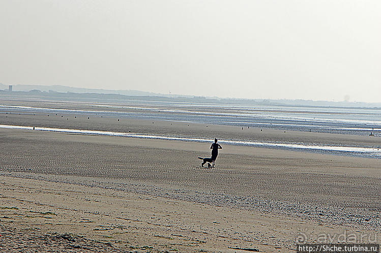 Песчаные дюны на побережье Северной Ирландии