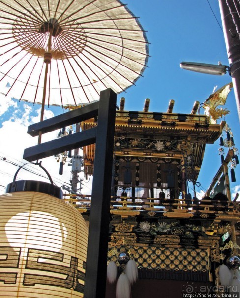 Осенний фестиваль в Такаяма - Ятайи и куклы