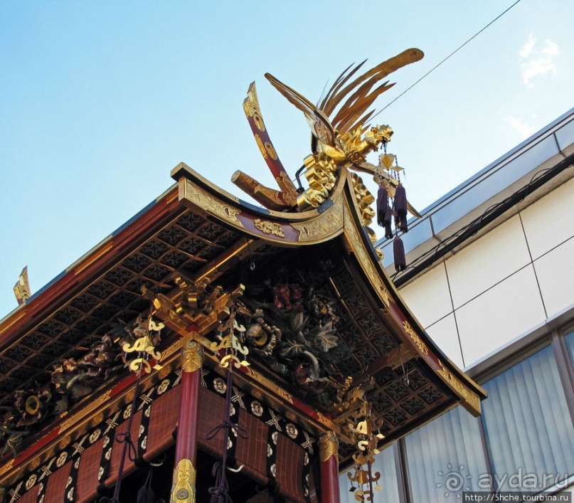 Осенний фестиваль в Такаяма - Ятайи и куклы