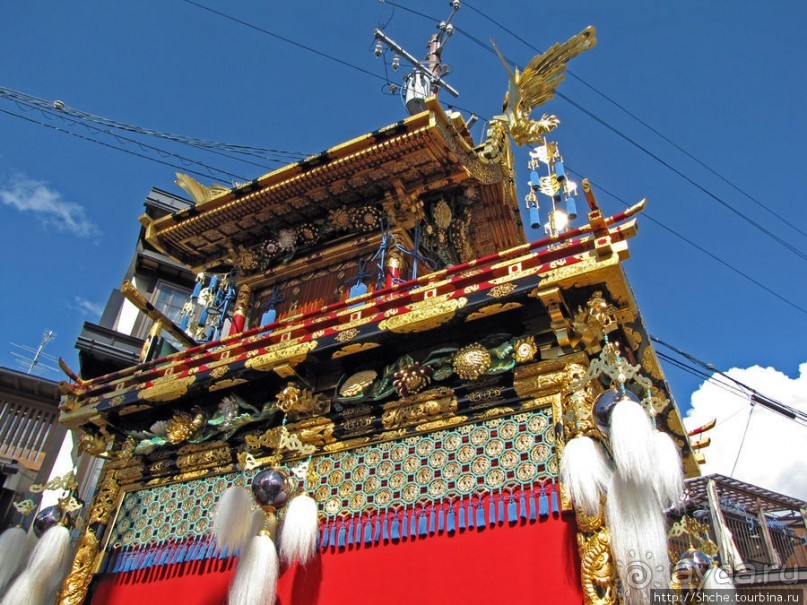 Осенний фестиваль в Такаяма - Ятайи и куклы