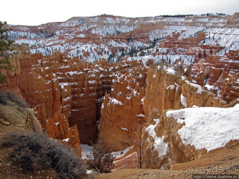 Bryce Canyon, шаг за шагом, Sunset Point.