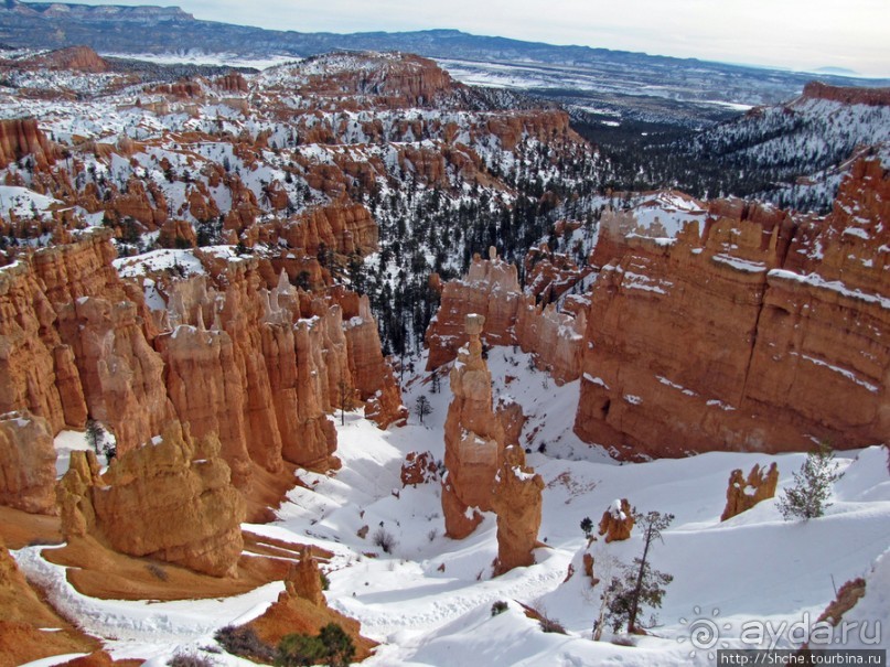 Bryce Canyon, шаг за шагом, Sunset Point.