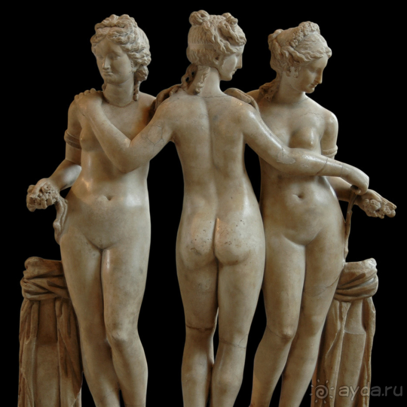 Три Грации" — видение венгерское скульптора Тибора Борбаса
