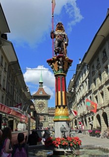 Удивительная "изюминка" Берна — уличные фонтаны 16 века