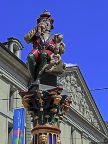 Удивительная "изюминка" Берна — уличные фонтаны 16 века