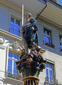 Удивительная "изюминка" Берна — уличные фонтаны 16 века