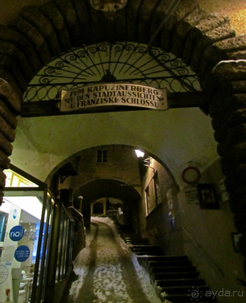 Гора Капуцинов (Kapuzinerberg) - зимний выход "на природу"