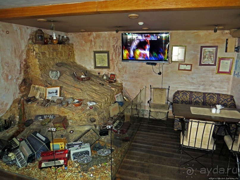 Антикварный ресторан-бутик в республике Ужупис