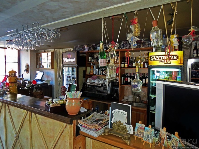 Антикварный ресторан-бутик в республике Ужупис