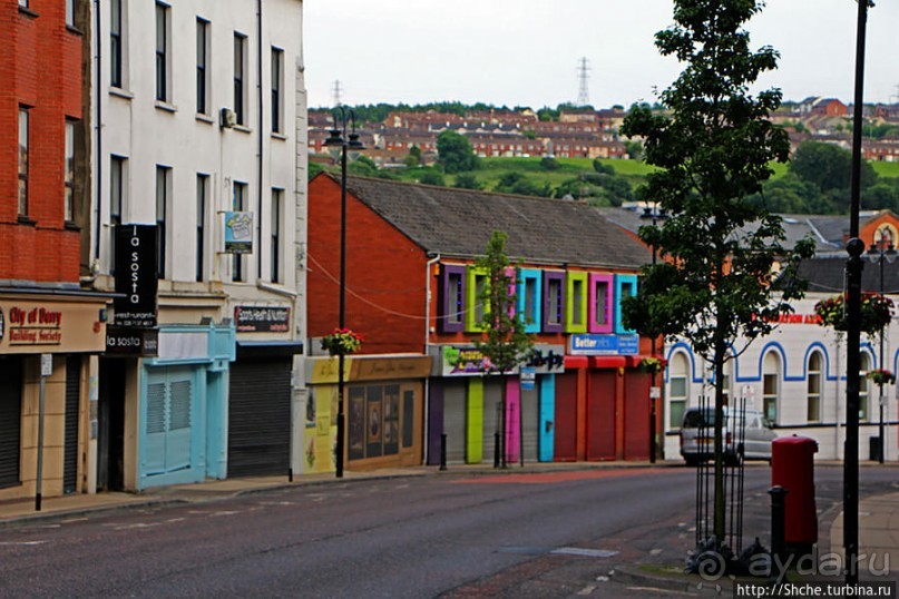 Вечернее знакомство с Дерри, прогулка в поисках отеля