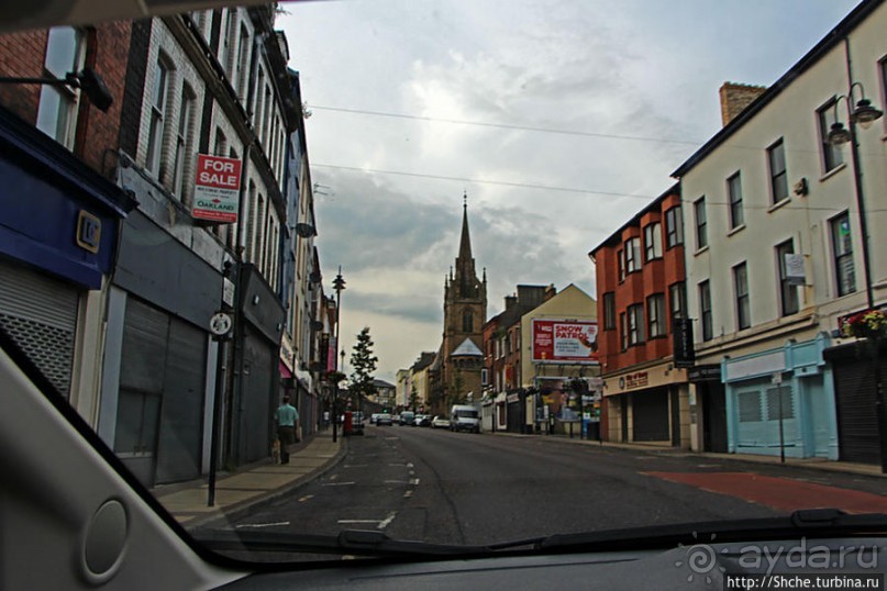 Вечернее знакомство с Дерри, прогулка в поисках отеля