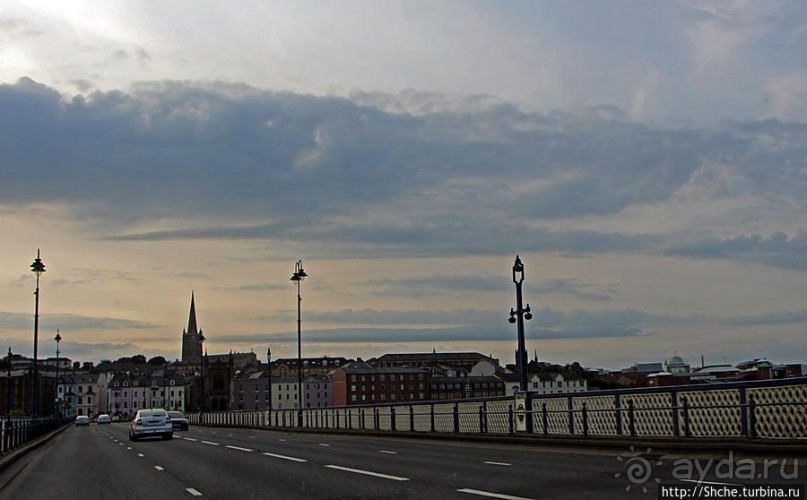 Вечернее знакомство с Дерри, прогулка в поисках отеля