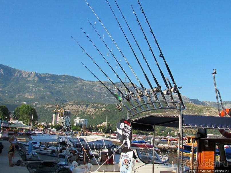 Порт в Будве, ну или скорее, стоянка для яхт и катеров