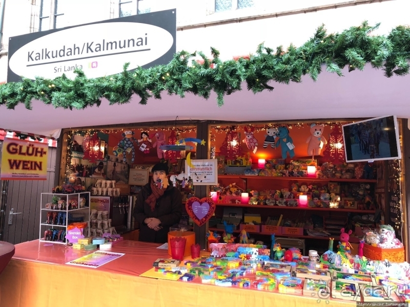 Рождественский подарок посетителям Нюрнберга от побратимов