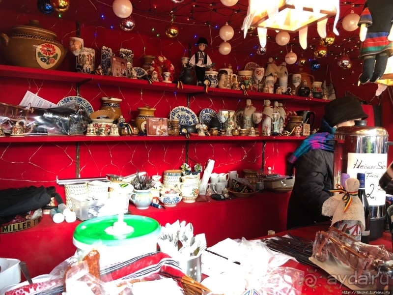 Рождественский подарок посетителям Нюрнберга от побратимов