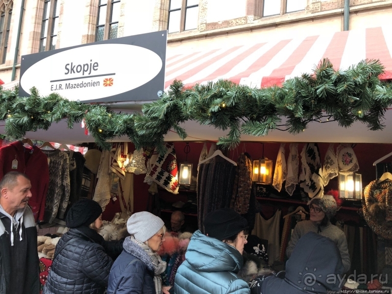 Рождественский подарок посетителям Нюрнберга от побратимов