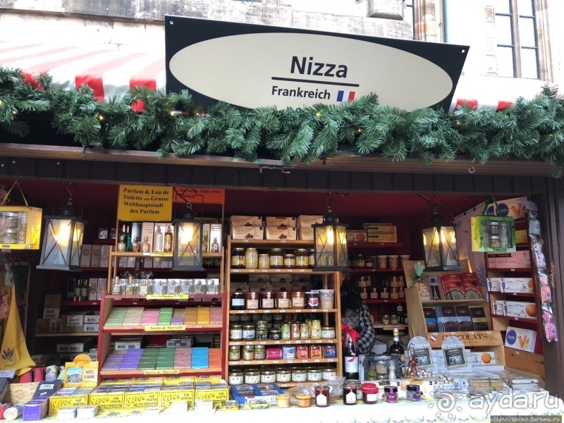 Рождественский подарок посетителям Нюрнберга от побратимов