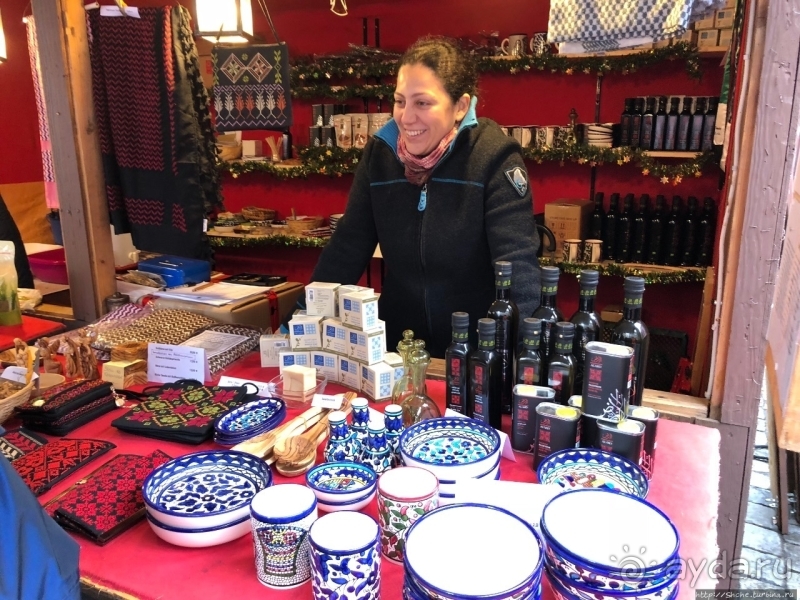 Рождественский подарок посетителям Нюрнберга от побратимов