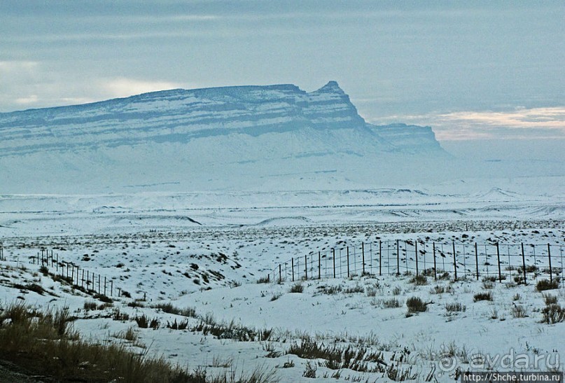 По штату Юта зимою на авто. Въезжаем в Страну Каньонов