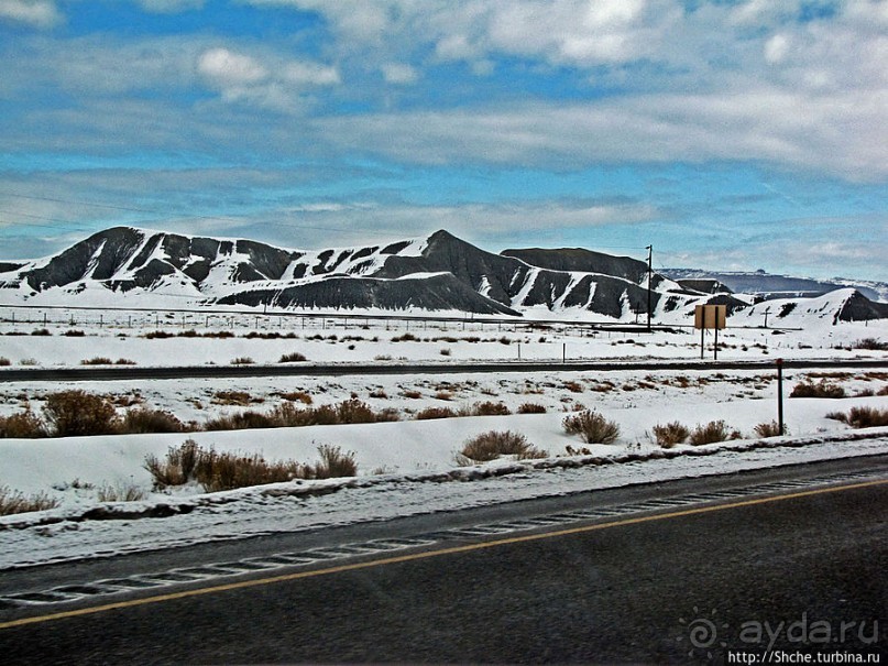 По штату Юта зимою на авто. Въезжаем в Страну Каньонов