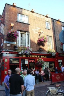 Эстетика ирландского общепита. Район "Temple bar"
