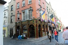 Эстетика ирландского общепита. Район "Temple bar"