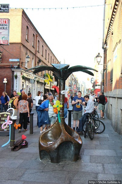 Эстетика ирландского общепита. Район "Temple bar"