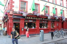 Эстетика ирландского общепита. Район "Temple bar"
