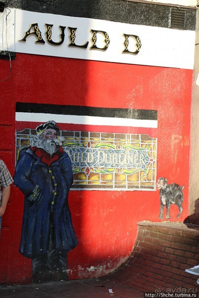 Эстетика ирландского общепита. Район "Temple bar"