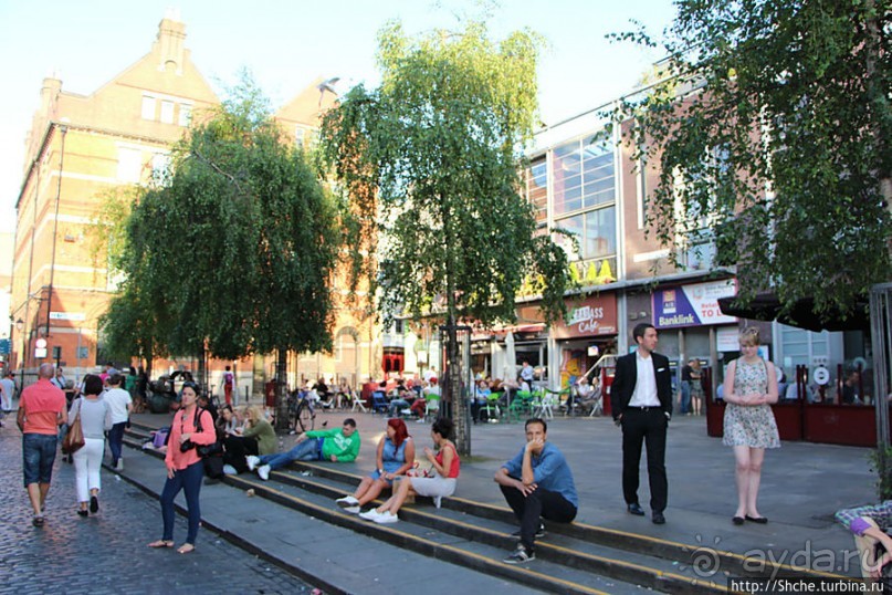 Эстетика ирландского общепита. Район "Temple bar"