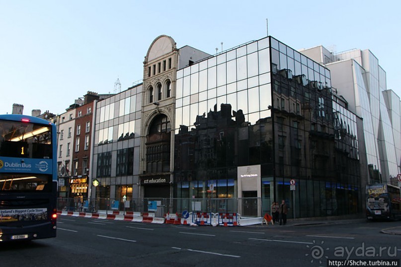 Эстетика ирландского общепита. Район "Temple bar"