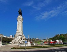 Памятник маркизу де Помбалю на одноименной площади