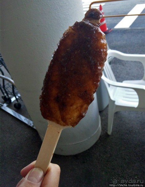 "A taste of NIPPON". Вкус 5 - гохей-мочи (gohei-mochi)